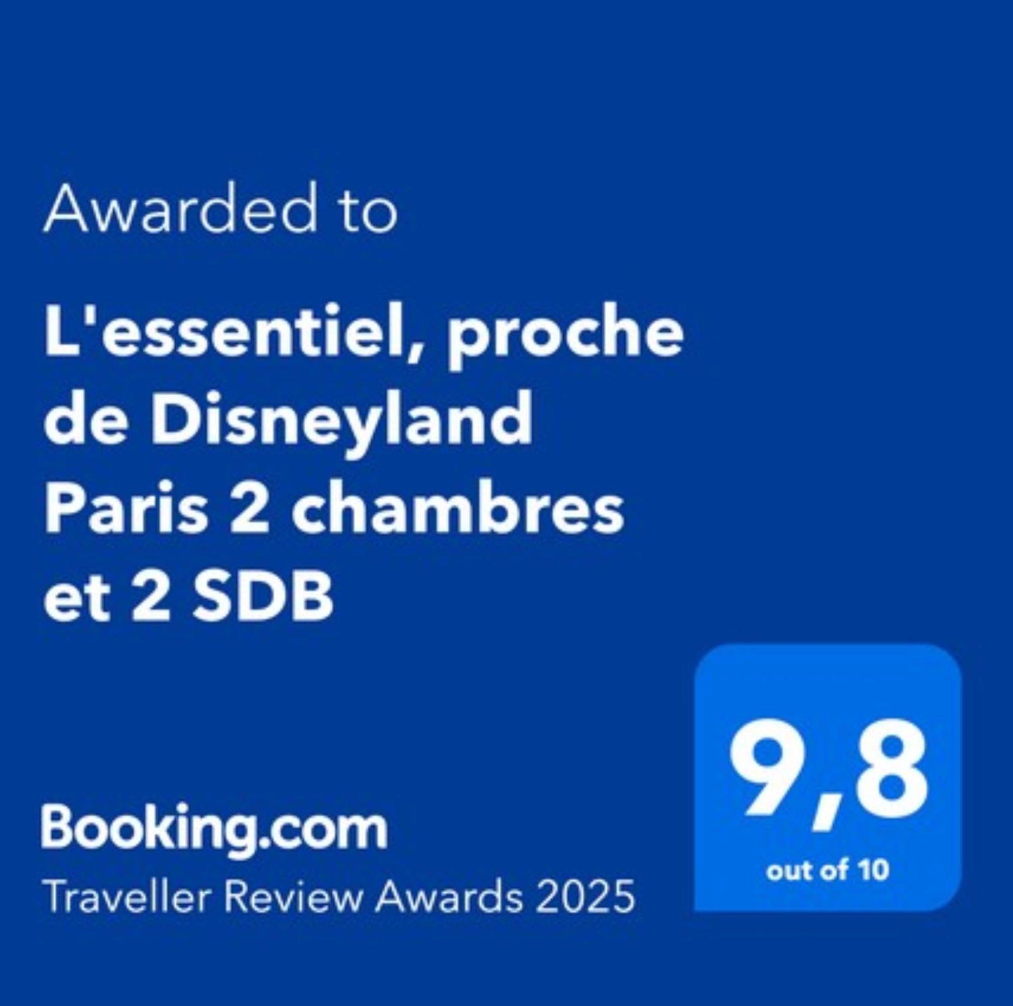 L'essentiel, Proche De Disneyland Paris 2 Et 2 Sdb Holiday home